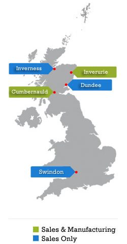 Scotframe Locations