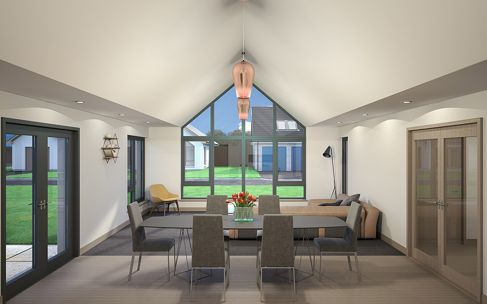 3D Visualisation - Dining Room